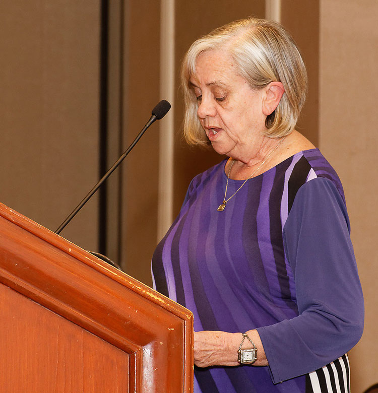 Karen Lawrence addressing the Seminar